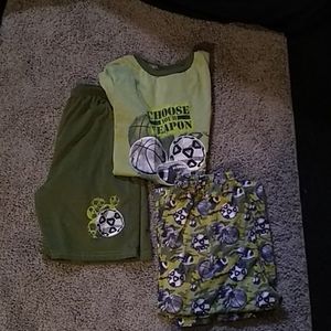 Boy's 3 piece pajamas